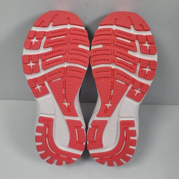 Brooks Adrenaline GTS 22 Women's Black Purple Running Shoes US Size 9B - Picture 9 of 11